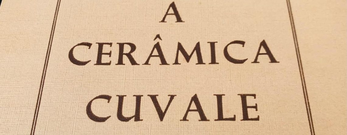 Detalhe da capa de "A Cerâmica Cuvale"