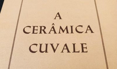 Detalhe da capa de "A Cerâmica Cuvale"
