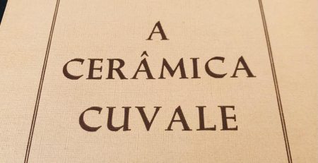 Detalhe da capa de "A Cerâmica Cuvale"